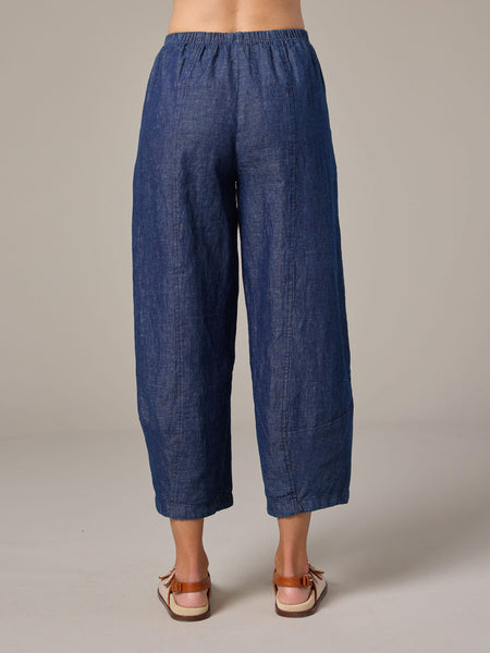 Lantern Pant in Flax Denim