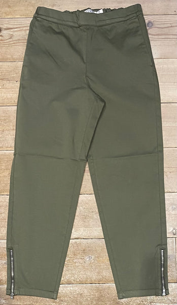 MaPadme Trousers in Safari and Lichen Green