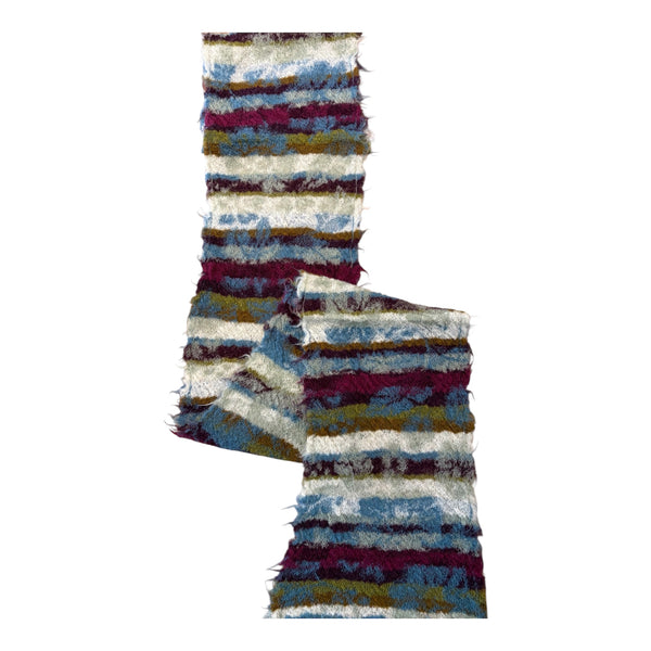 Japanese Pure Merino Wool Scarf Blue