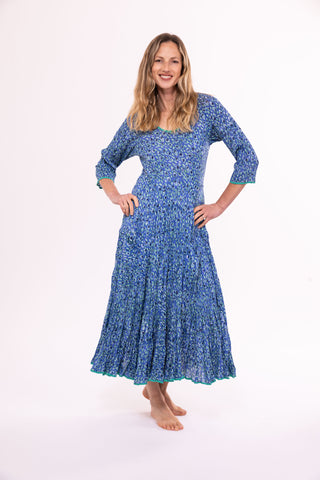 Ruby Sundress in Blue & Green