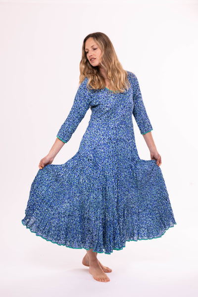 Ruby Sundress in Blue & Green