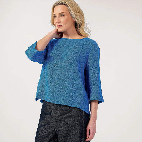 MaDiarmi Top in Princess Blue