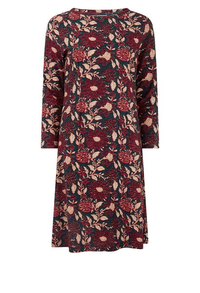 Narita Dress Winter Garden Shaded Spruce