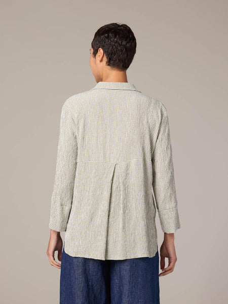 Crop Easy Shirt in Riviera