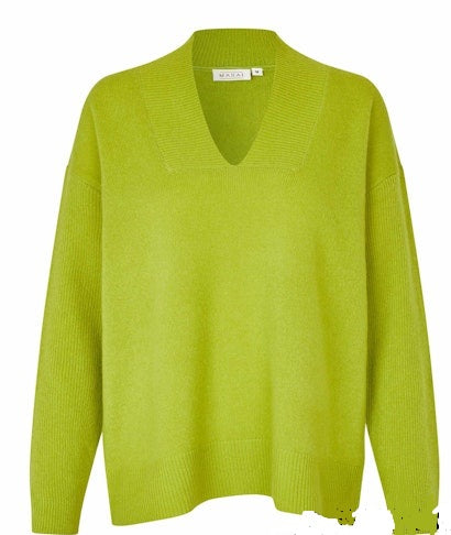 MaFanceen Jumper in Chartreuse