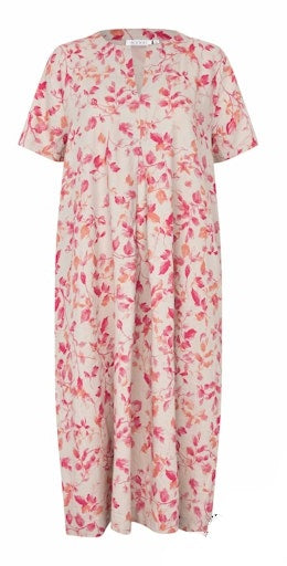 MaNipani Dress in Floral Carmine