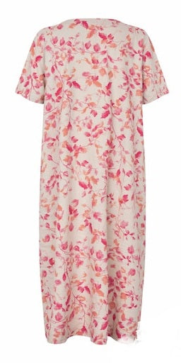 MaNipani Dress in Floral Carmine