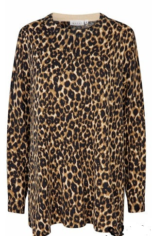 MaFeluci Top in Leopard Print