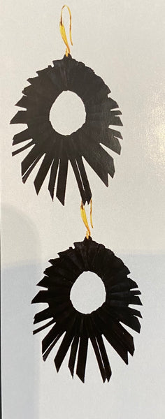 Don Earrings Various Black and Silver