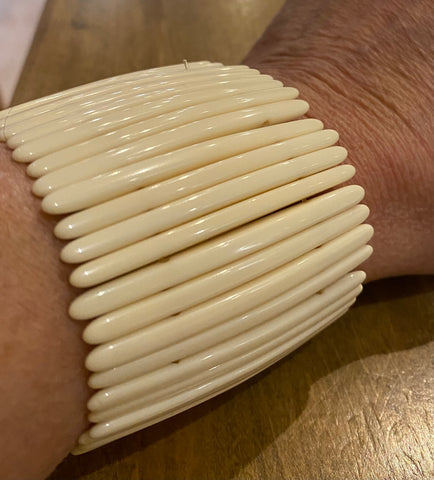 MaRasti Cuff Bracelet in Whitecap