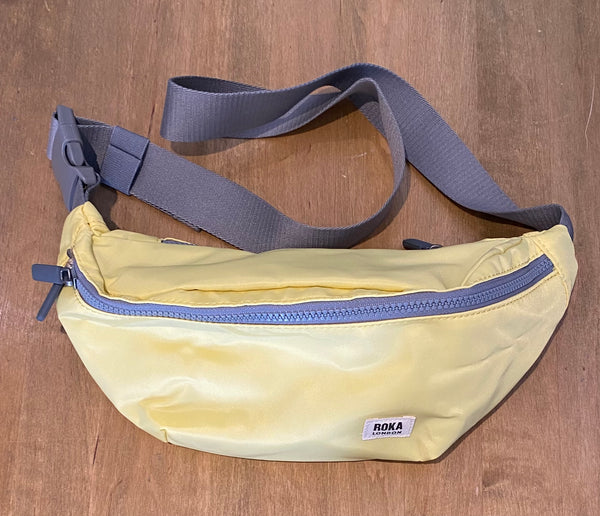 Jubilee Recycled Nylon in Black, Indigo, Matcha & Citron