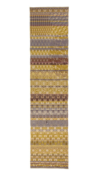Létol Cotton Jacquard Scarf Ambre Souris