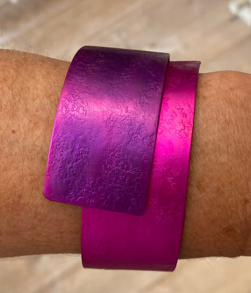 Bracelet in Silver-Blue-Pink