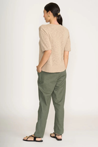 Knitty Gritty Cardigan in Sand