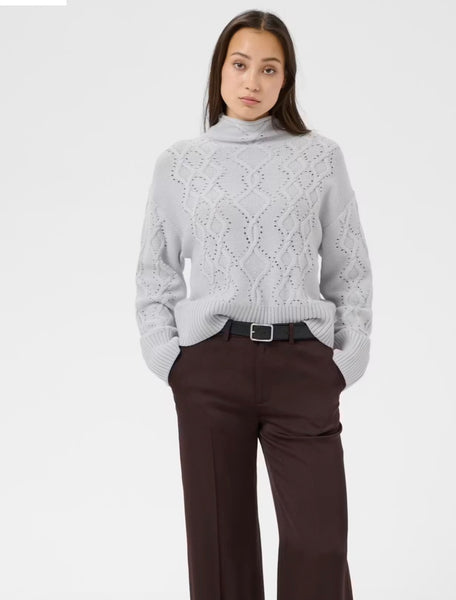 Charnel Pullover in Grey Dawn