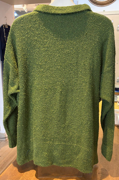 Letty Jacket in Iris and Fern