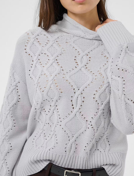 Charnel Pullover in Grey Dawn