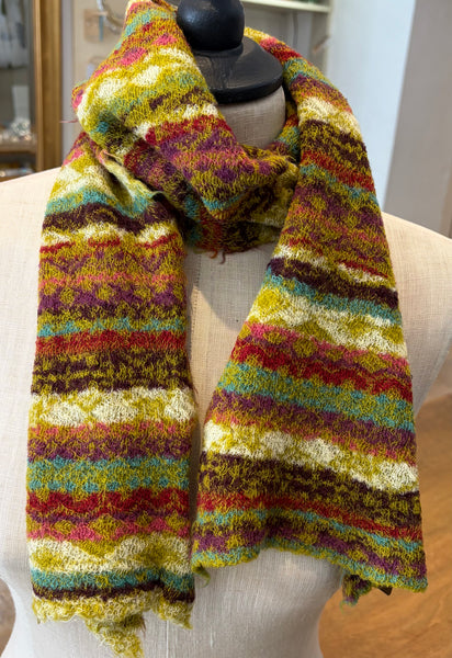 Japanese Pure Merino Wool Scarf Green