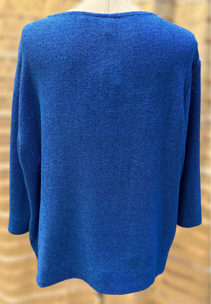 MaDiarmi Top in Princess Blue