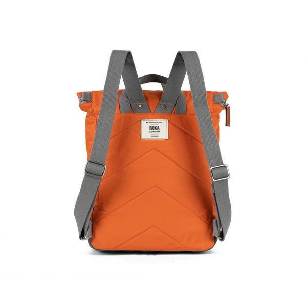 Canfield B Medium Recycled Nylon Backpack Burnt Orange