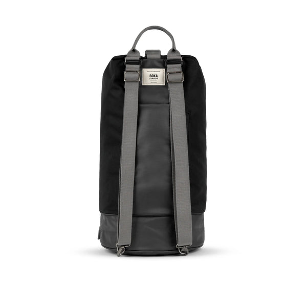 Heathrow Duffle - Backpack in Ash and Deep Blue