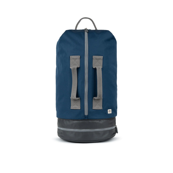 Heathrow Duffle - Backpack in Ash and Deep Blue