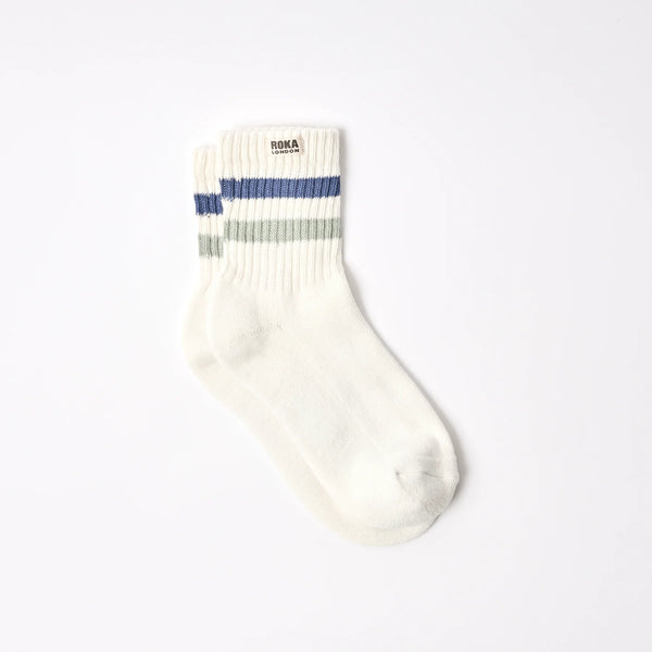 Windsor Striped Crew Socks