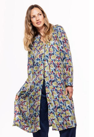 Panel Tunic in Bamboo Silk