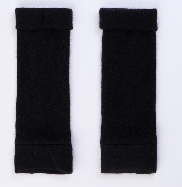 Cashmere Fingerless Gloves in Various Colours