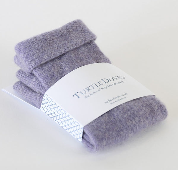 Cashmere Fingerless Gloves in Various Colours