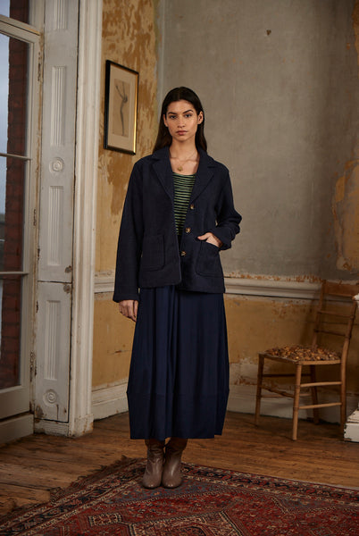 Naomi Wool Jacket Navy
