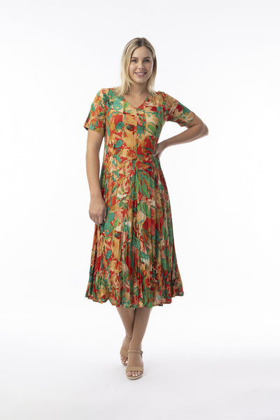 St Paulo Godet Dress