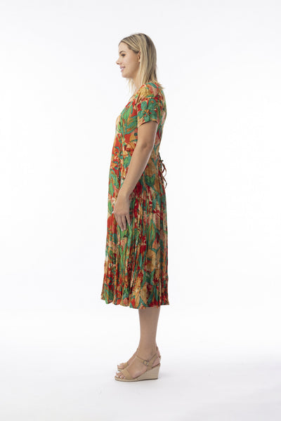 St Paulo Godet Dress