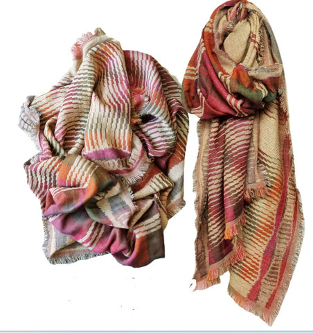 Zig Zag Lines Scarf