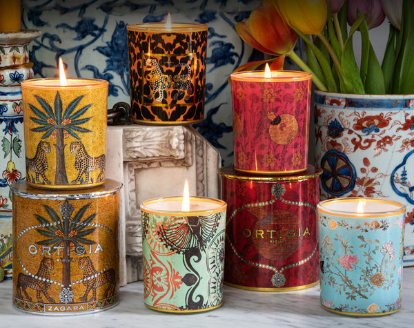 Ortigia Decorated Candles