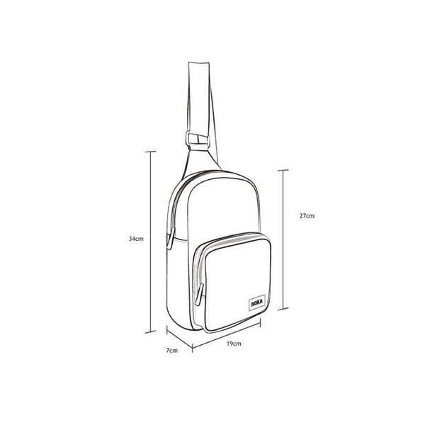 Willesden Sling Sustainable Cross Body Scooter Bag Various Colours